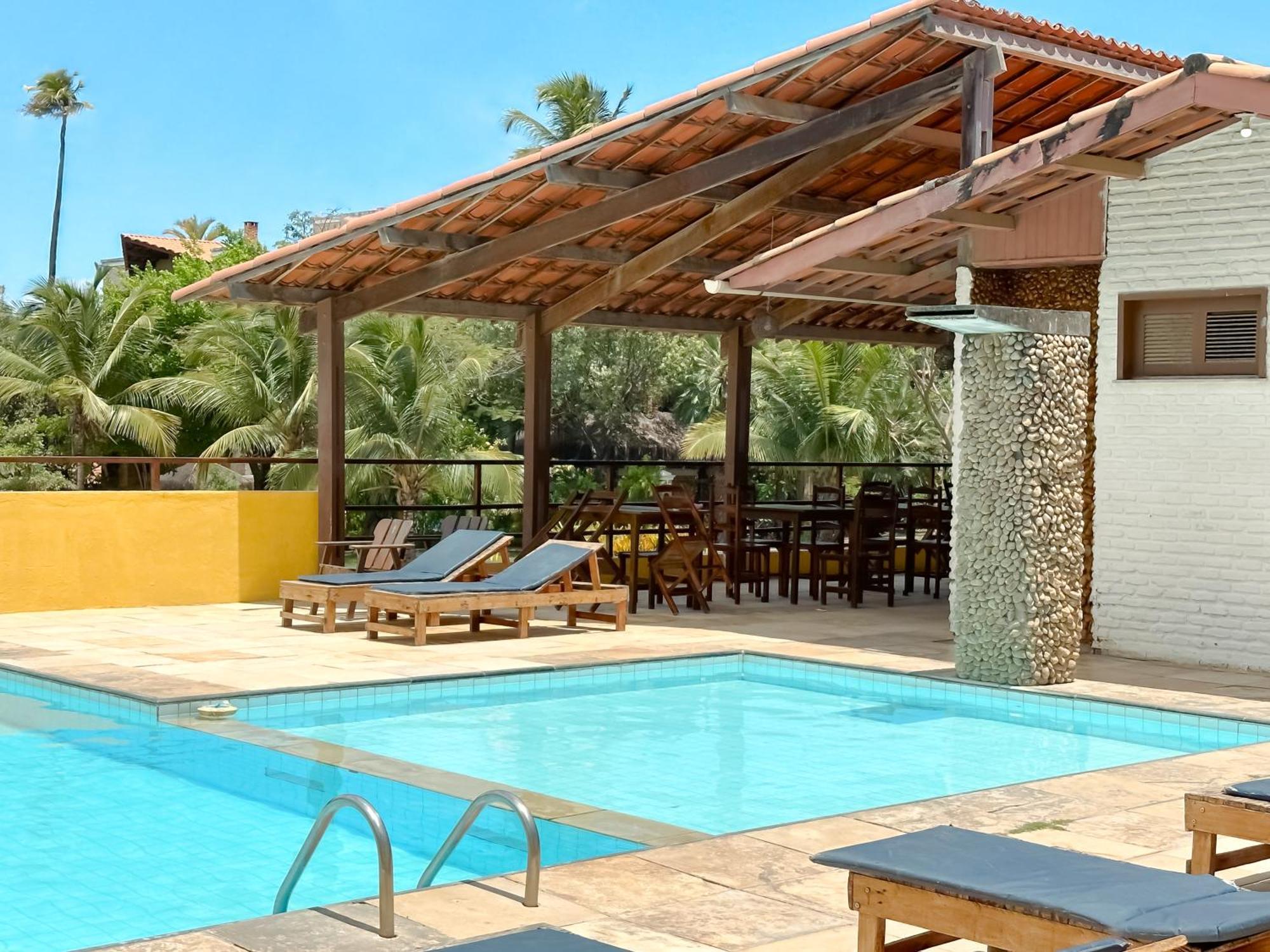 Hotel Sunshine Centro Cumbuco Bagian luar foto
